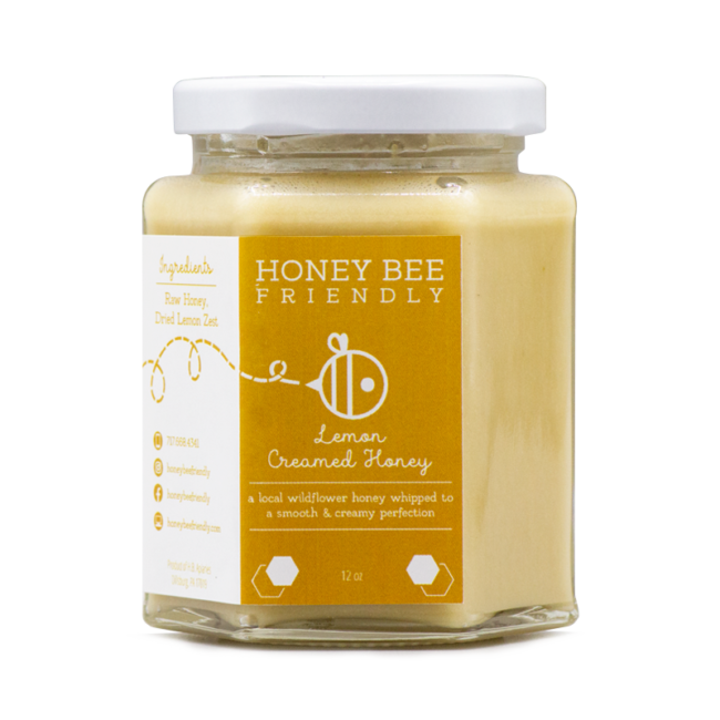 Creamed Honey Honey Bee Friendly
