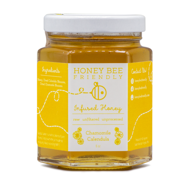 Chamomile Calendula Infused Honey